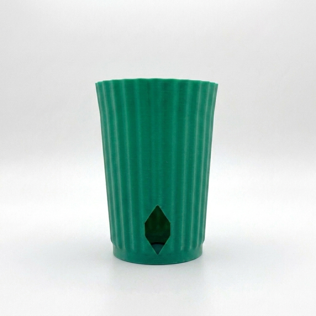 Mistletoe green cover pot